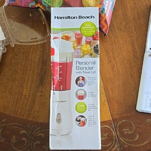 Hamilton Beach Personal Blender with Travel Lid
